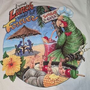 Caribbean Soul Vintage 90s Single Stitch Men's Large